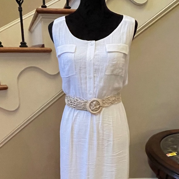 I.N. Studio SzS .. White Bohemian Maxi - Picture 3 of 10